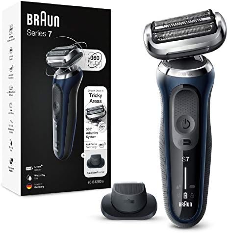 Les meilleurs rasoirs Braun Series 7 pour un rasage précis et confortable.