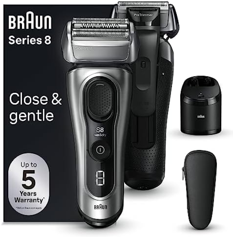 Les meilleurs rasoirs Braun Series 8 pour une coupe précise et confortable